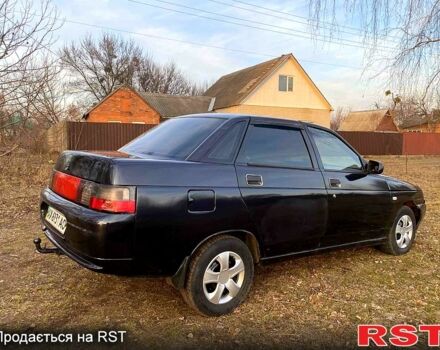 Черный ВАЗ 2110, объемом двигателя 16 л и пробегом 215 тыс. км за 1500 $, фото 4 на Automoto.ua