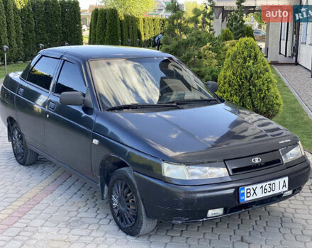 Черный ВАЗ 2110, объемом двигателя 1.6 л и пробегом 50 тыс. км за 1599 $, фото 18 на Automoto.ua