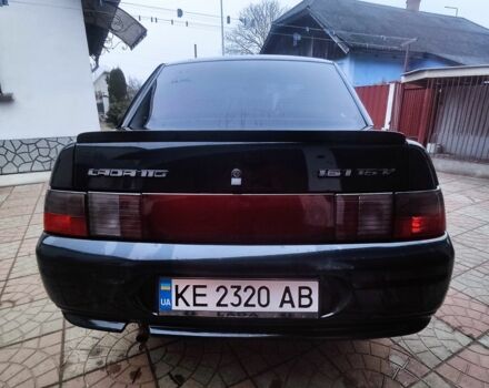 Черный ВАЗ 2110, объемом двигателя 1.6 л и пробегом 160 тыс. км за 1999 $, фото 10 на Automoto.ua