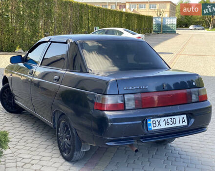 Черный ВАЗ 2110, объемом двигателя 1.6 л и пробегом 50 тыс. км за 1599 $, фото 11 на Automoto.ua