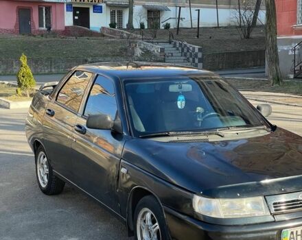 Черный ВАЗ 2110, объемом двигателя 1.6 л и пробегом 235 тыс. км за 1400 $, фото 5 на Automoto.ua