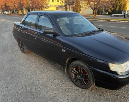 Черный ВАЗ 2110, объемом двигателя 1.6 л и пробегом 10 тыс. км за 2150 $, фото 3 на Automoto.ua