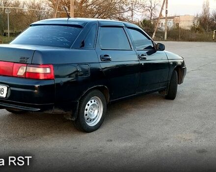 Черный ВАЗ 2110, объемом двигателя 1.6 л и пробегом 240 тыс. км за 1680 $, фото 5 на Automoto.ua