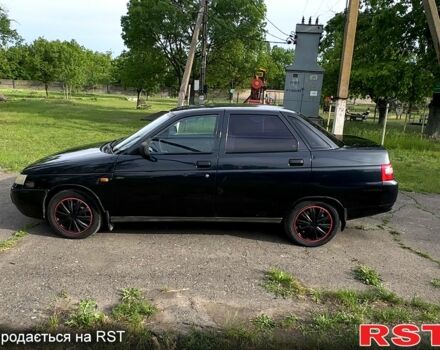 Черный ВАЗ 2110, объемом двигателя 1.6 л и пробегом 182 тыс. км за 1950 $, фото 2 на Automoto.ua