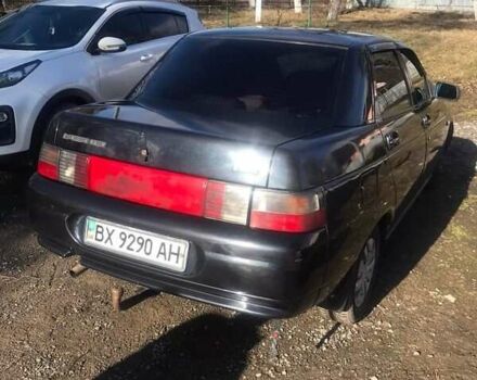 Черный ВАЗ 2110, объемом двигателя 1.6 л и пробегом 178 тыс. км за 1700 $, фото 1 на Automoto.ua