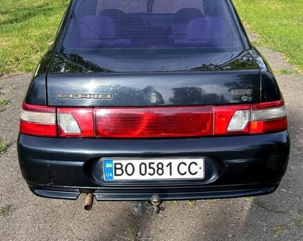 Черный ВАЗ 2110, объемом двигателя 1.6 л и пробегом 182 тыс. км за 1950 $, фото 4 на Automoto.ua