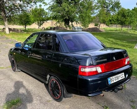 Черный ВАЗ 2110, объемом двигателя 1.6 л и пробегом 182 тыс. км за 1950 $, фото 5 на Automoto.ua