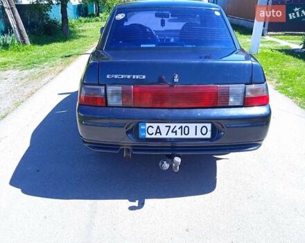 Черный ВАЗ 2110, объемом двигателя 1.6 л и пробегом 190 тыс. км за 3500 $, фото 5 на Automoto.ua