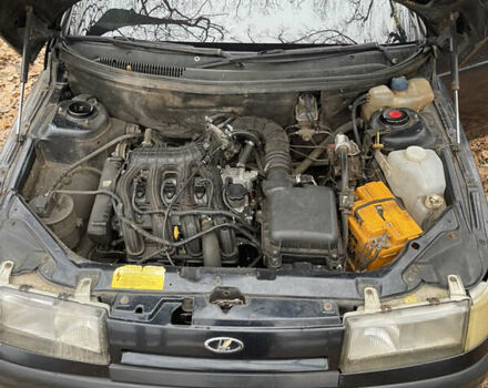 Черный ВАЗ 2110, объемом двигателя 1.6 л и пробегом 240 тыс. км за 1600 $, фото 11 на Automoto.ua