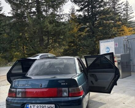 Черный ВАЗ 2110, объемом двигателя 1.6 л и пробегом 80 тыс. км за 2300 $, фото 3 на Automoto.ua