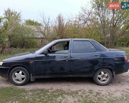 Черный ВАЗ 2110, объемом двигателя 1.6 л и пробегом 204 тыс. км за 1500 $, фото 1 на Automoto.ua