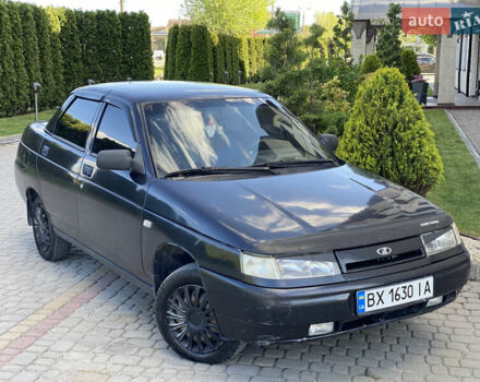 Черный ВАЗ 2110, объемом двигателя 1.6 л и пробегом 50 тыс. км за 1599 $, фото 2 на Automoto.ua