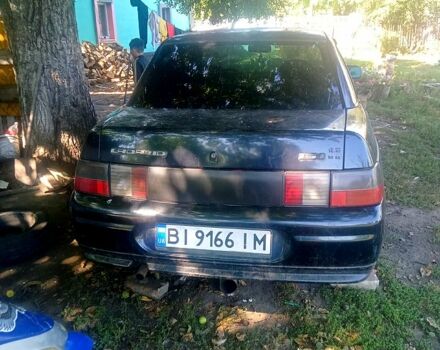 Черный ВАЗ 2110, объемом двигателя 1.6 л и пробегом 258 тыс. км за 1000 $, фото 2 на Automoto.ua