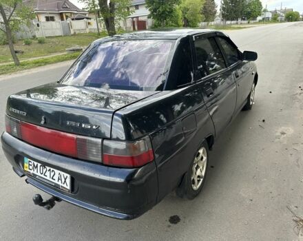 Черный ВАЗ 2110, объемом двигателя 1.6 л и пробегом 215 тыс. км за 1750 $, фото 2 на Automoto.ua
