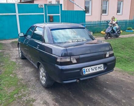 Черный ВАЗ 2110, объемом двигателя 1.6 л и пробегом 295 тыс. км за 2700 $, фото 3 на Automoto.ua