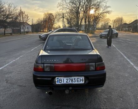 Черный ВАЗ 2110, объемом двигателя 1.6 л и пробегом 10 тыс. км за 2150 $, фото 1 на Automoto.ua