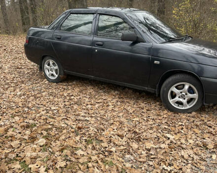 Черный ВАЗ 2110, объемом двигателя 1.6 л и пробегом 240 тыс. км за 1600 $, фото 3 на Automoto.ua