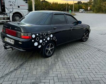 Черный ВАЗ 2110, объемом двигателя 1.6 л и пробегом 204 тыс. км за 1750 $, фото 4 на Automoto.ua