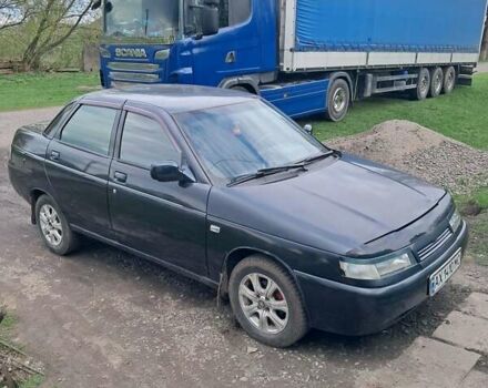 Черный ВАЗ 2110, объемом двигателя 1.6 л и пробегом 295 тыс. км за 2700 $, фото 2 на Automoto.ua