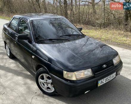 Чорний ВАЗ 2110, об'ємом двигуна 1.6 л та пробігом 239 тис. км за 1550 $, фото 8 на Automoto.ua