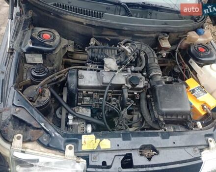 Черный ВАЗ 2110, объемом двигателя 1.6 л и пробегом 206 тыс. км за 1550 $, фото 10 на Automoto.ua