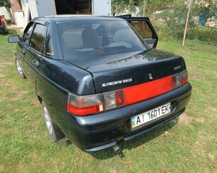 Черный ВАЗ 2110, объемом двигателя 1.6 л и пробегом 211 тыс. км за 2400 $, фото 1 на Automoto.ua