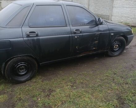 Черный ВАЗ 2110, объемом двигателя 2 л и пробегом 409 тыс. км за 679 $, фото 5 на Automoto.ua