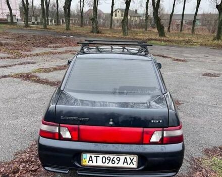 Черный ВАЗ 2110, объемом двигателя 1.6 л и пробегом 173 тыс. км за 1850 $, фото 4 на Automoto.ua