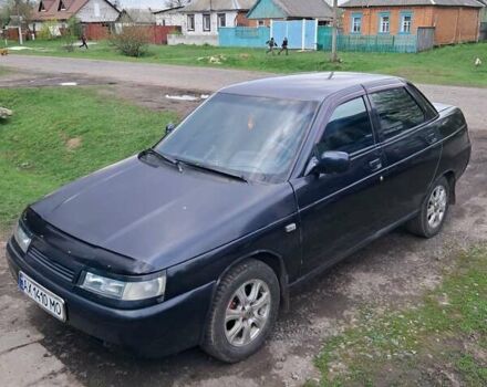 Черный ВАЗ 2110, объемом двигателя 1.6 л и пробегом 295 тыс. км за 2700 $, фото 1 на Automoto.ua