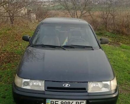Черный ВАЗ 2110, объемом двигателя 1.6 л и пробегом 99 тыс. км за 1450 $, фото 2 на Automoto.ua