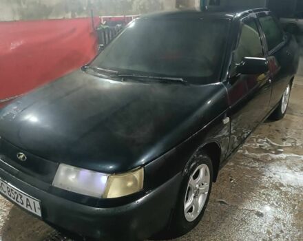 Черный ВАЗ 2110, объемом двигателя 1.6 л и пробегом 300 тыс. км за 1650 $, фото 3 на Automoto.ua