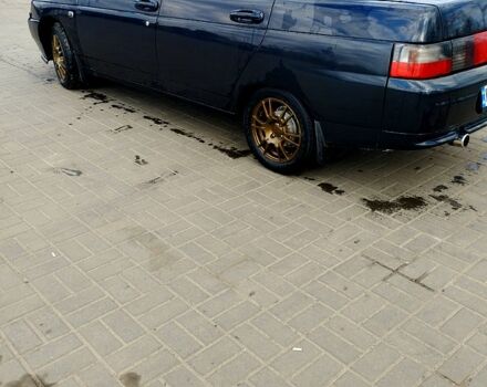 Черный ВАЗ 2110, объемом двигателя 1.6 л и пробегом 327 тыс. км за 2100 $, фото 5 на Automoto.ua