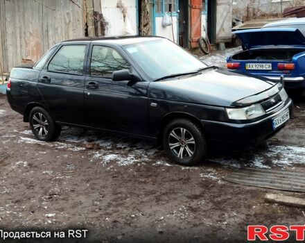 Черный ВАЗ 2110, объемом двигателя 1.6 л и пробегом 207 тыс. км за 2500 $, фото 1 на Automoto.ua