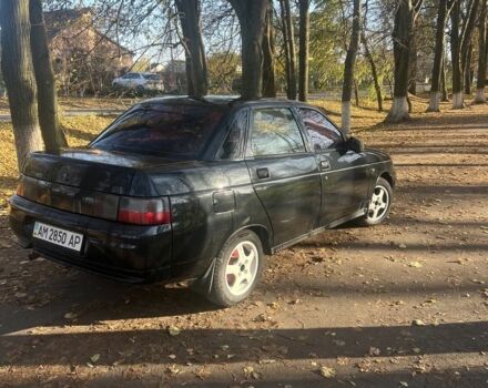 Черный ВАЗ 2110, объемом двигателя 1.6 л и пробегом 300 тыс. км за 2100 $, фото 3 на Automoto.ua