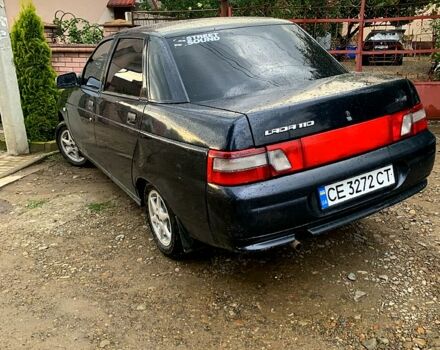Чорний ВАЗ 2110, об'ємом двигуна 1.6 л та пробігом 200 тис. км за 1700 $, фото 4 на Automoto.ua