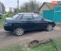 Черный ВАЗ 2110, объемом двигателя 1.6 л и пробегом 295 тыс. км за 2700 $, фото 4 на Automoto.ua
