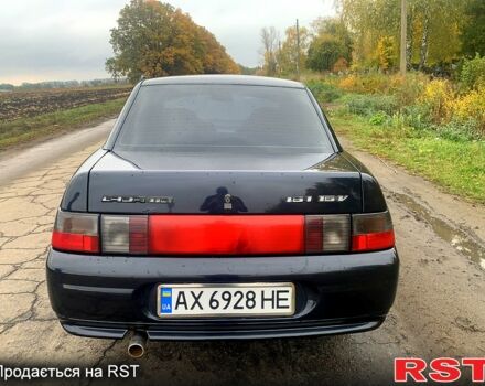 Черный ВАЗ 2110, объемом двигателя 1.6 л и пробегом 235 тыс. км за 2200 $, фото 3 на Automoto.ua