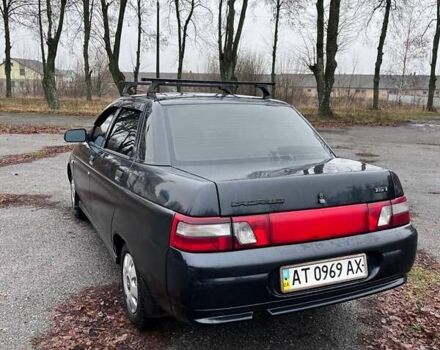 Черный ВАЗ 2110, объемом двигателя 1.6 л и пробегом 173 тыс. км за 1850 $, фото 2 на Automoto.ua