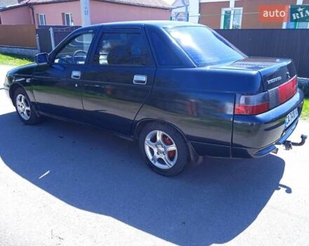 Черный ВАЗ 2110, объемом двигателя 1.6 л и пробегом 190 тыс. км за 3500 $, фото 6 на Automoto.ua