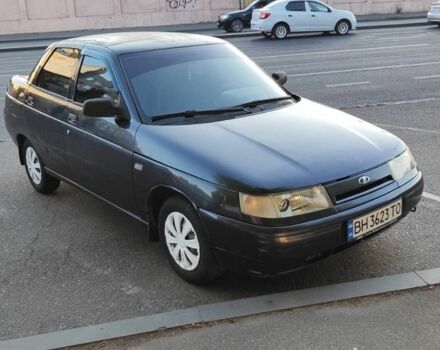Черный ВАЗ 2110, объемом двигателя 1.6 л и пробегом 235 тыс. км за 1500 $, фото 1 на Automoto.ua