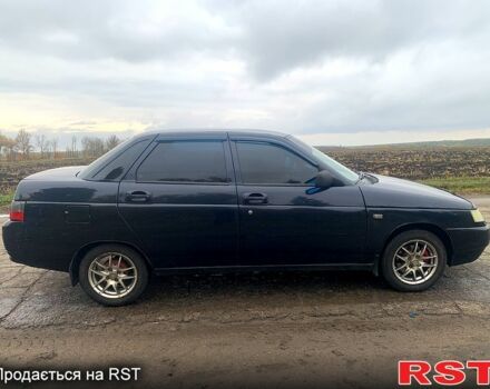 Черный ВАЗ 2110, объемом двигателя 1.6 л и пробегом 235 тыс. км за 2200 $, фото 4 на Automoto.ua