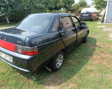 Черный ВАЗ 2110, объемом двигателя 1.6 л и пробегом 211 тыс. км за 2400 $, фото 4 на Automoto.ua