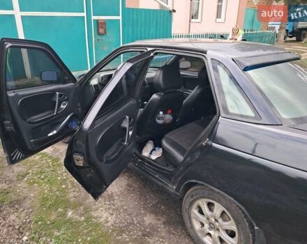 Черный ВАЗ 2110, объемом двигателя 1.6 л и пробегом 295 тыс. км за 2700 $, фото 8 на Automoto.ua