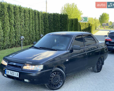 Черный ВАЗ 2110, объемом двигателя 1.6 л и пробегом 50 тыс. км за 1599 $, фото 6 на Automoto.ua
