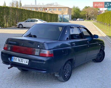 Черный ВАЗ 2110, объемом двигателя 1.6 л и пробегом 50 тыс. км за 1599 $, фото 10 на Automoto.ua