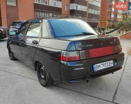 Черный ВАЗ 2110, объемом двигателя 1.6 л и пробегом 200 тыс. км за 1790 $, фото 6 на Automoto.ua