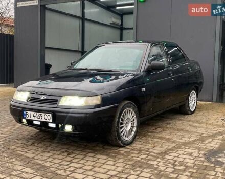 Чорний ВАЗ 2110, об'ємом двигуна 1.6 л та пробігом 250 тис. км за 1350 $, фото 2 на Automoto.ua