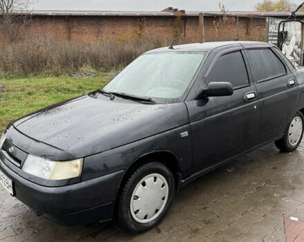 Черный ВАЗ 2110, объемом двигателя 1.6 л и пробегом 213 тыс. км за 2200 $, фото 2 на Automoto.ua