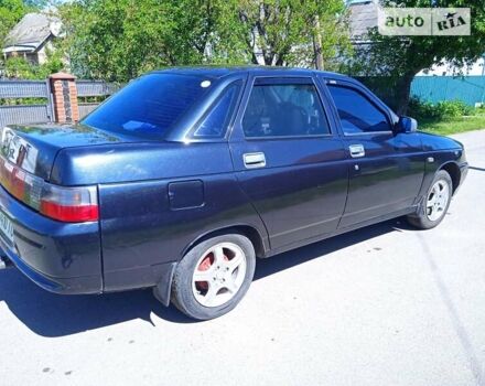 Черный ВАЗ 2110, объемом двигателя 1.6 л и пробегом 190 тыс. км за 3500 $, фото 7 на Automoto.ua