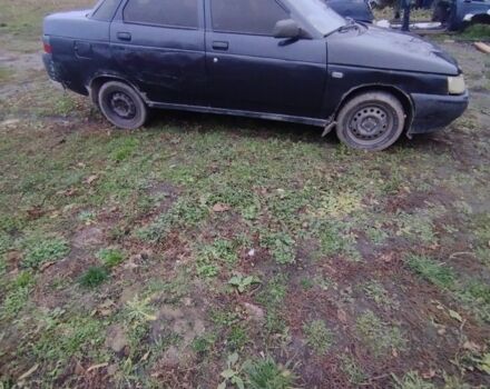 Черный ВАЗ 2110, объемом двигателя 1.6 л и пробегом 150 тыс. км за 650 $, фото 2 на Automoto.ua